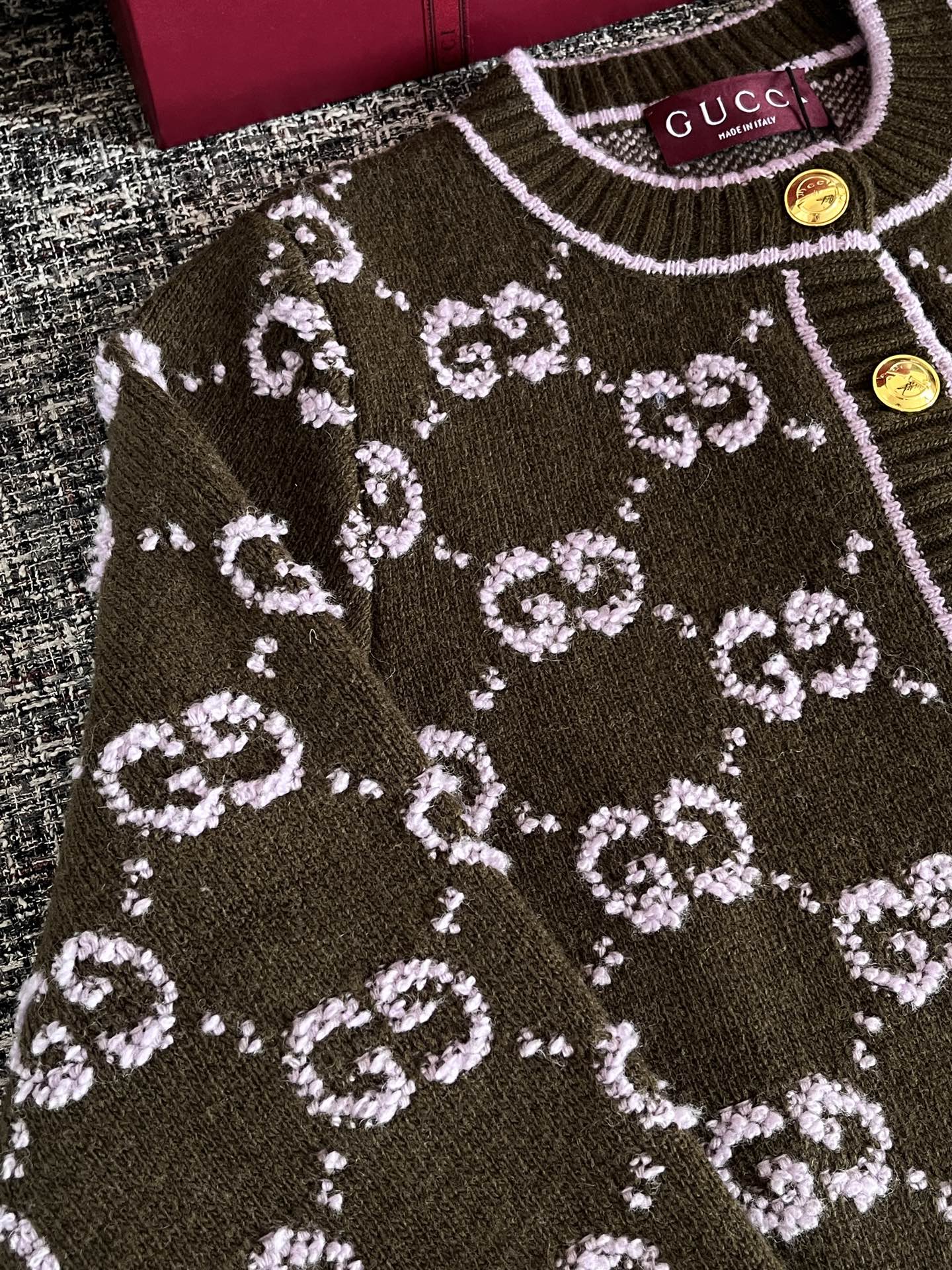 티모 공장 / 구찌 니트 카디건