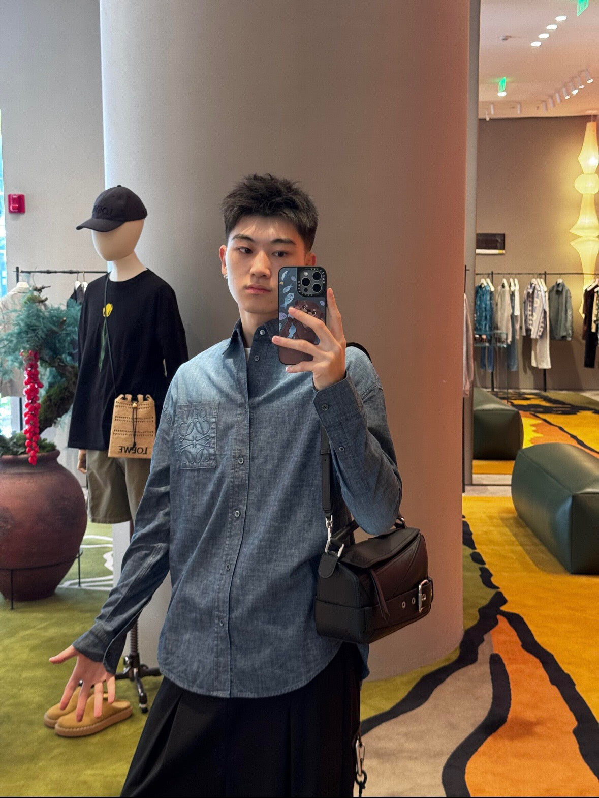 BVG / 로에베 데님 셔츠