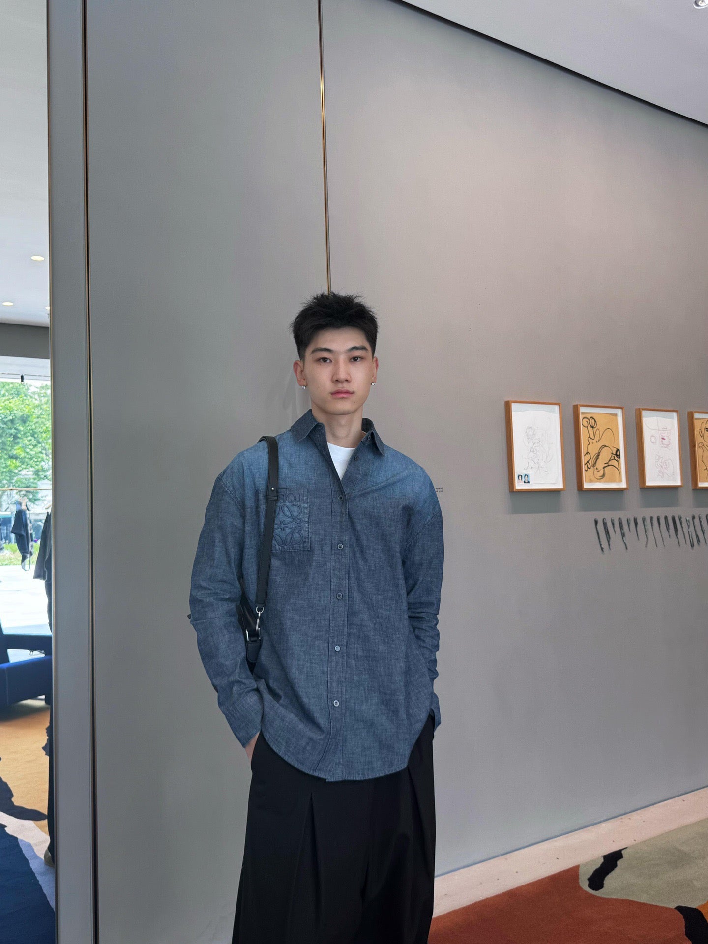 BVG / 로에베 데님 셔츠