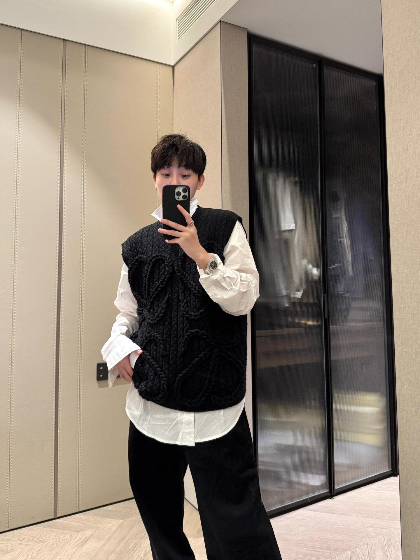 BVG / 로에베 니트 조끼