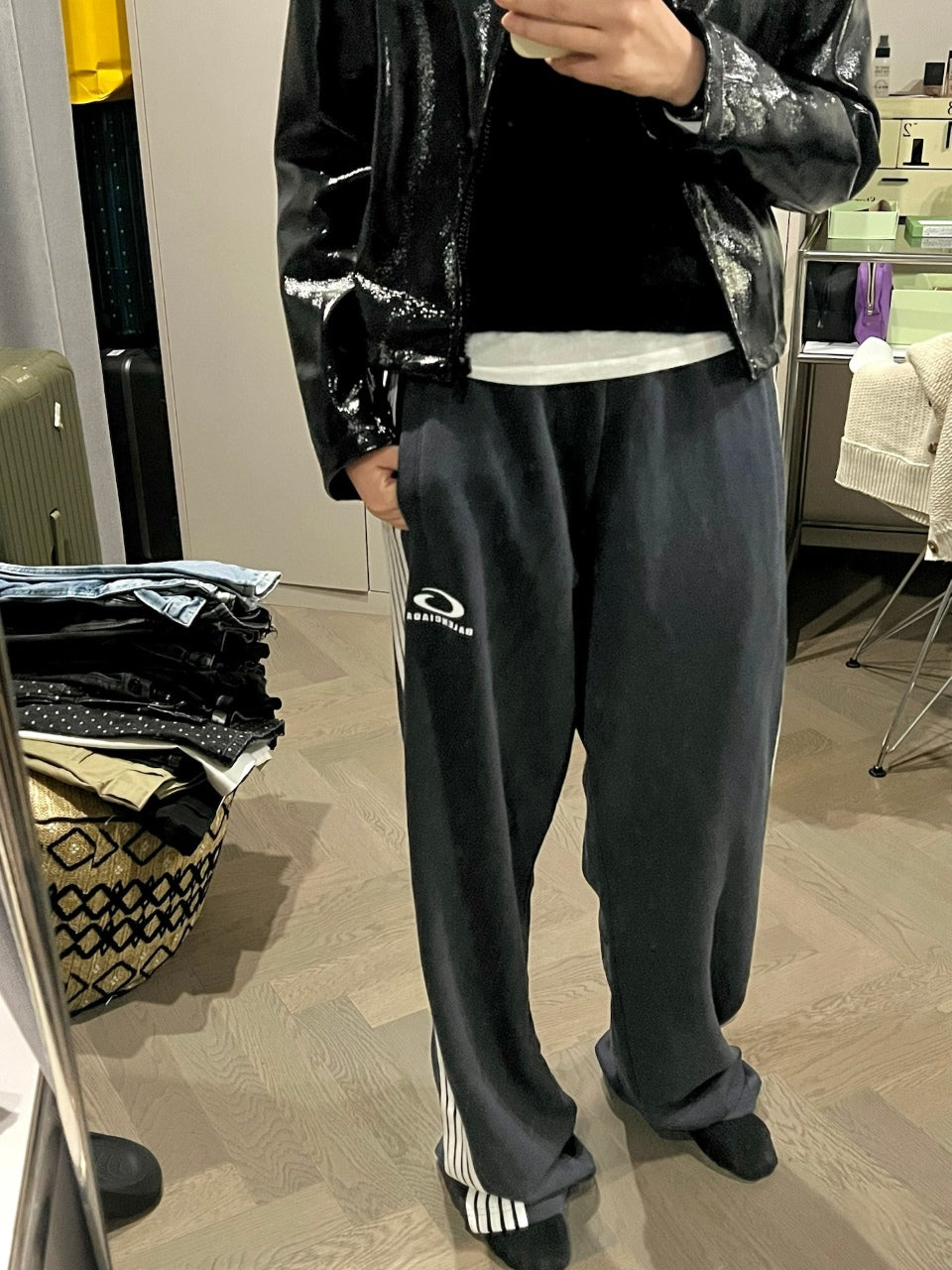 GTR / 발렌시아가 니트 팬츠