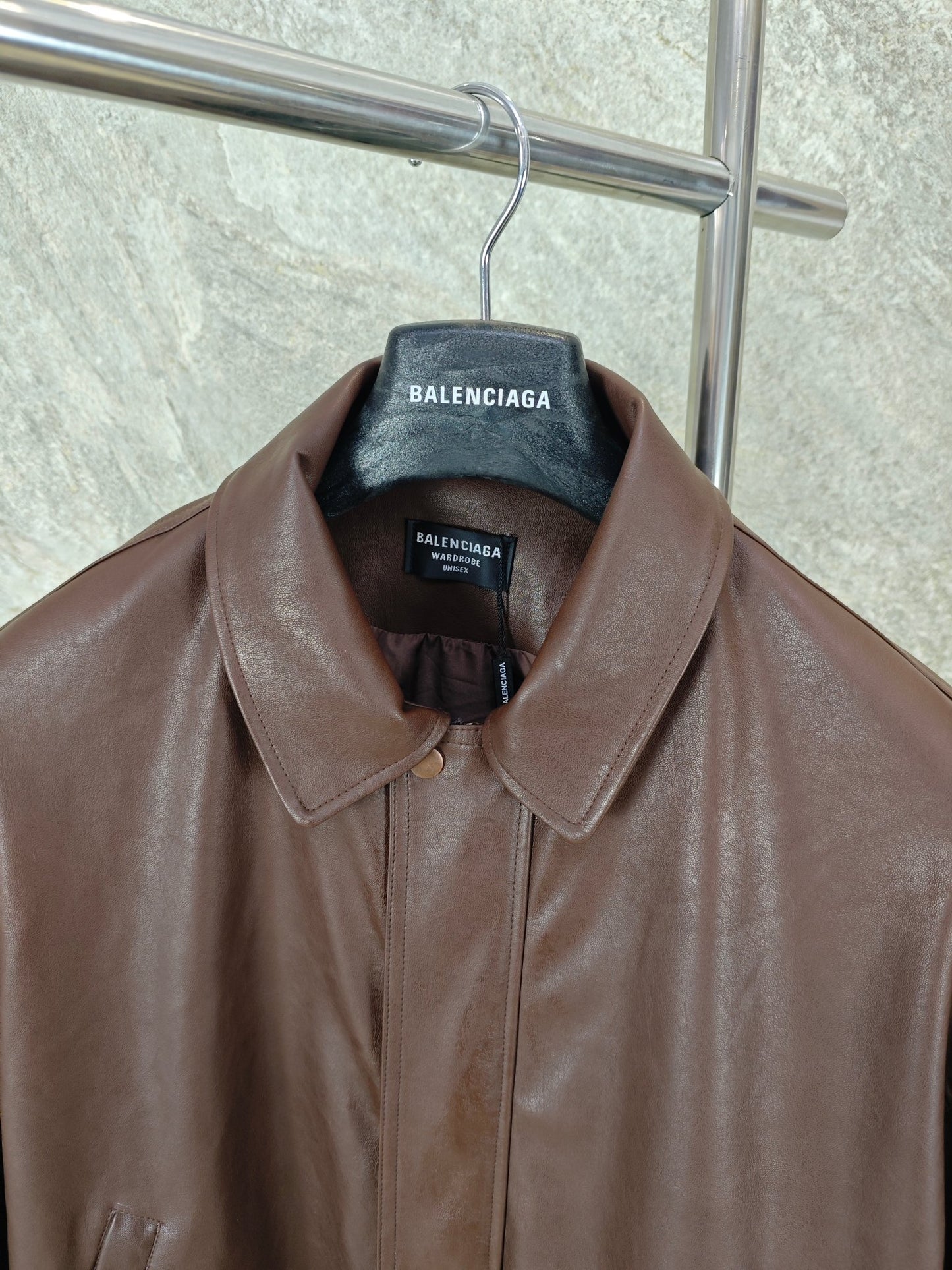 GTR / 발렌시아가 가죽 재킷