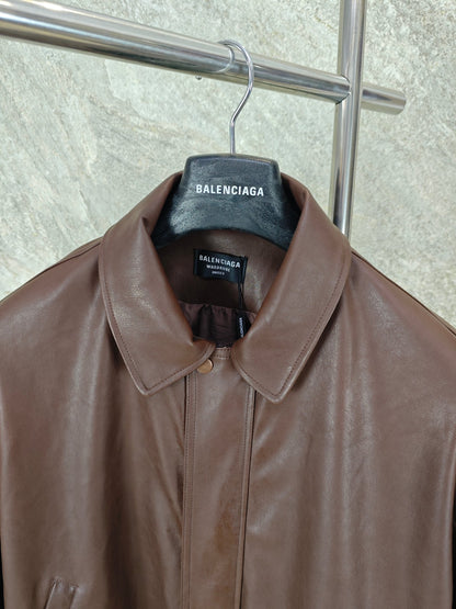 GTR / 발렌시아가 가죽 재킷