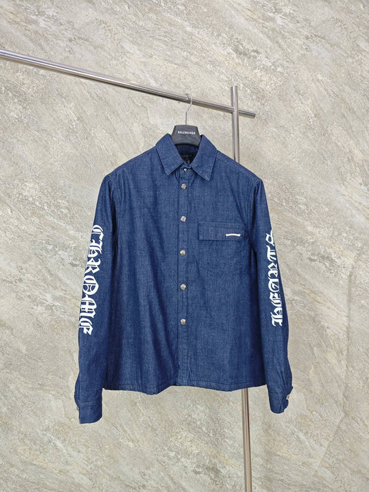 GTR / 크롬하츠 데님 셔츠 솜옷