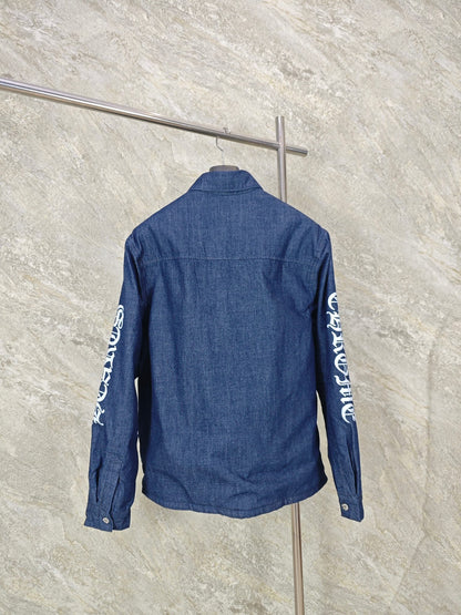 GTR / 크롬하츠 데님 셔츠 솜옷