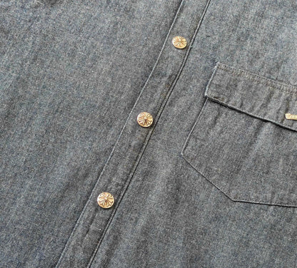 GTR / 크롬하츠 데님 셔츠 솜옷