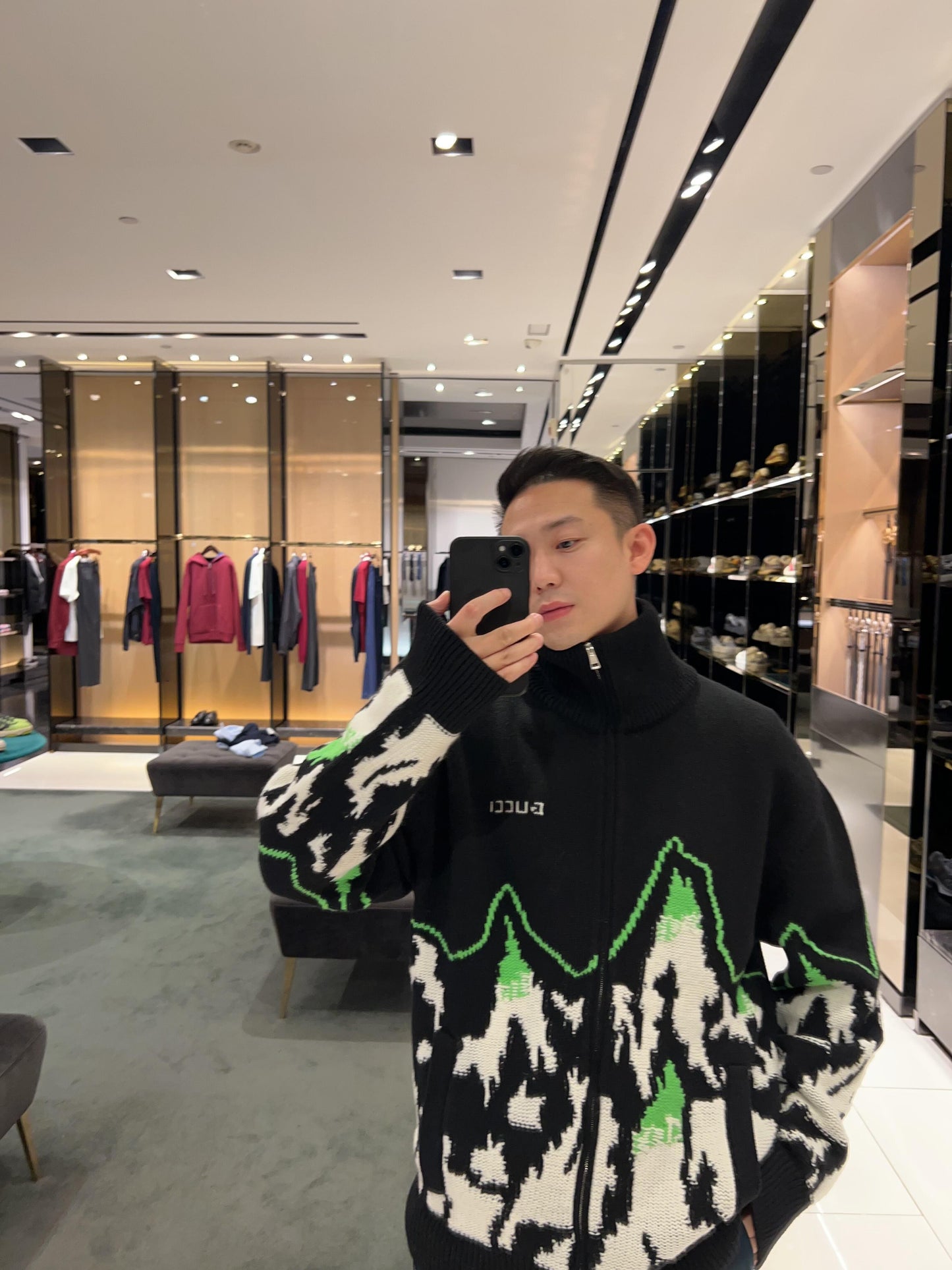 BVG / 구찌 니트 코트