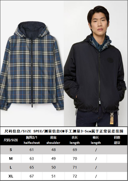 BVG / 버버리 양면 재킷 코트