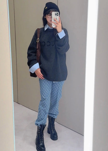 TJ셀러 / 구찌 알파벳 무늬 스웨터