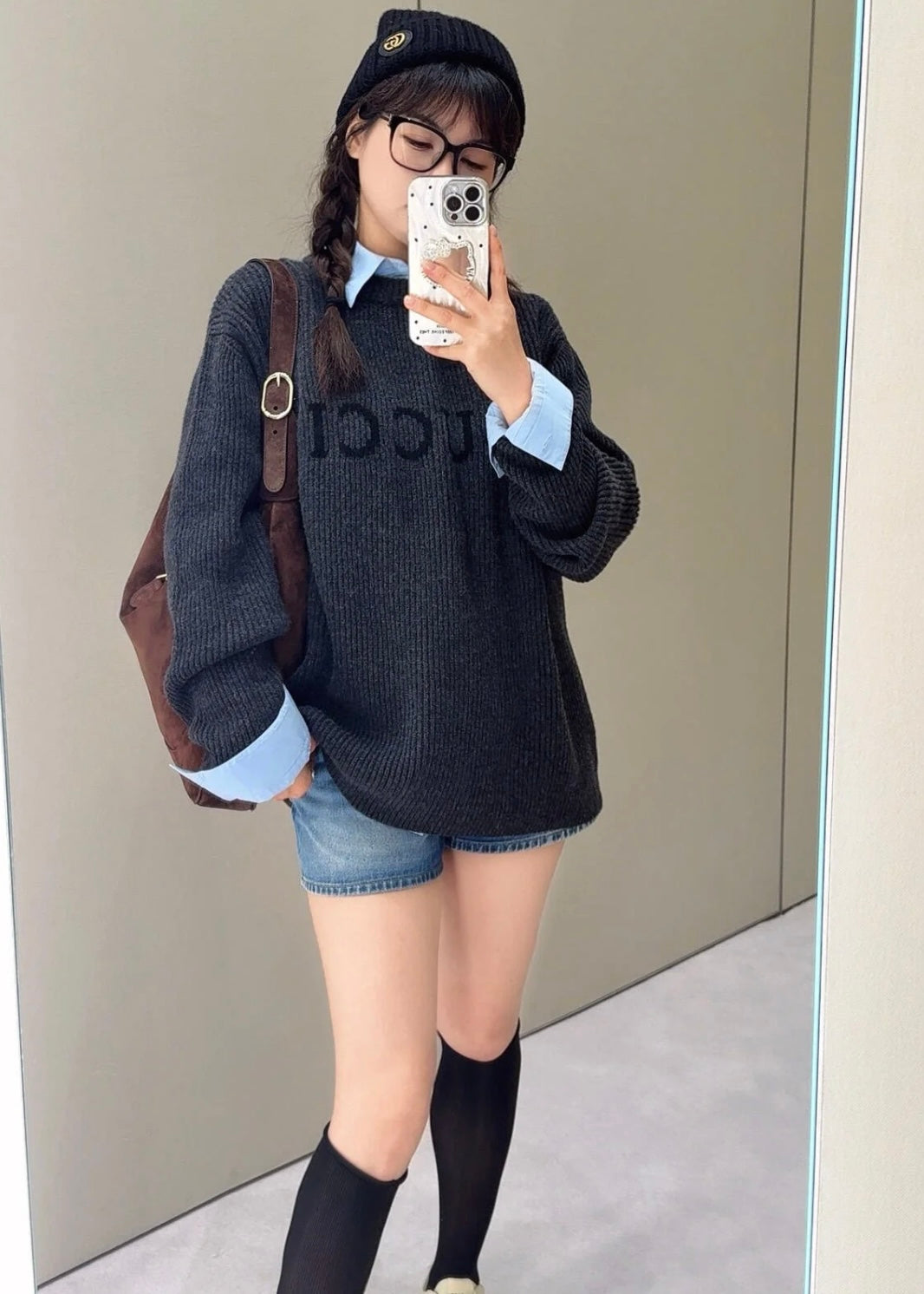 TJ셀러 / 구찌 알파벳 무늬 스웨터