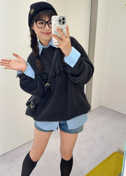 TJ셀러 / 구찌 알파벳 무늬 스웨터