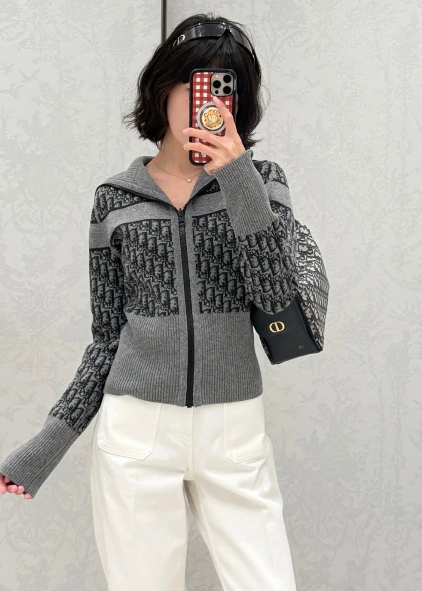 TJ셀러 / 디올 양면 캐시미어 카디건