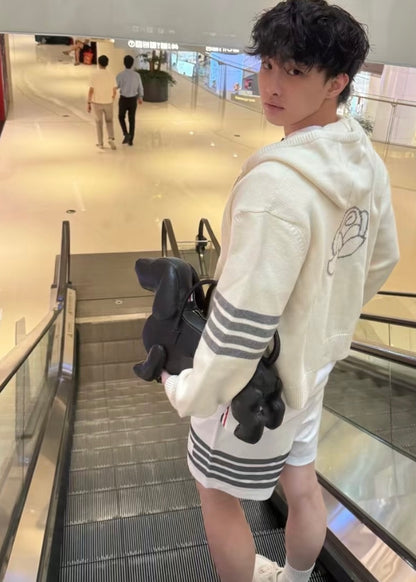 TJ셀러 / 톰브라운 후드 코트