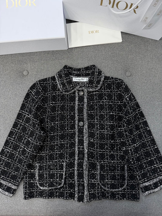 TJ셀러 / 디올 체크무늬 외투