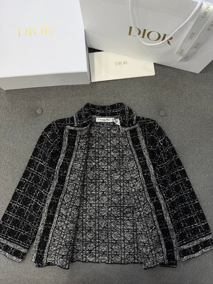 TJ셀러 / 디올 체크무늬 외투