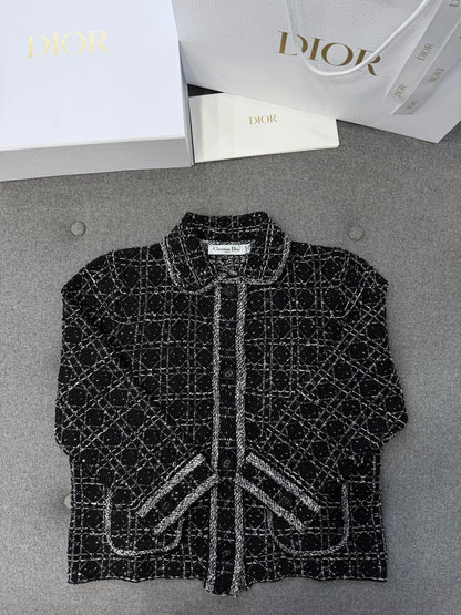 TJ셀러 / 디올 체크무늬 외투