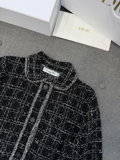 TJ셀러 / 디올 체크무늬 외투