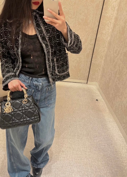 TJ셀러 / 디올 체크무늬 외투