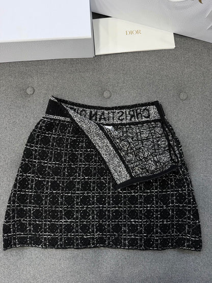 TJ셀러 / 디올 체크 스커
