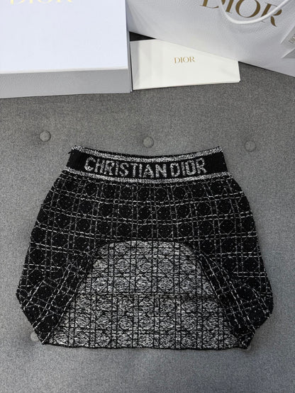 TJ셀러 / 디올 체크 스커