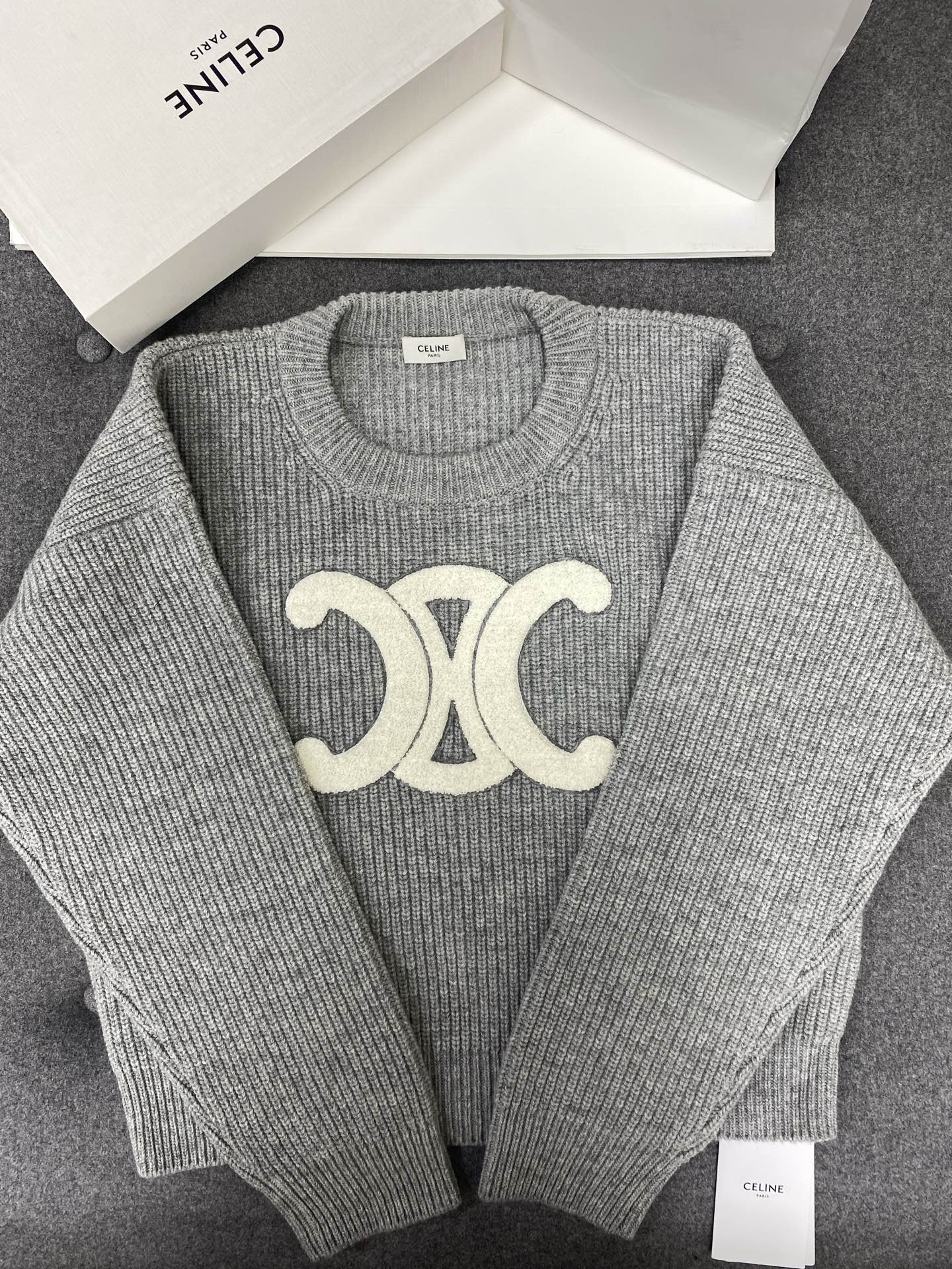 TJ셀러 / 셀린느 울 커버 니트