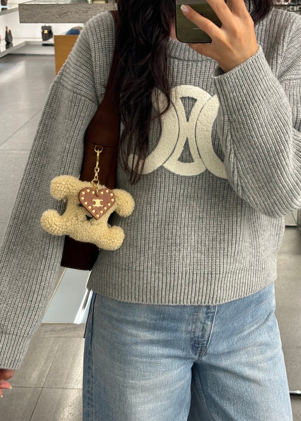 TJ셀러 / 셀린느 울 커버 니트