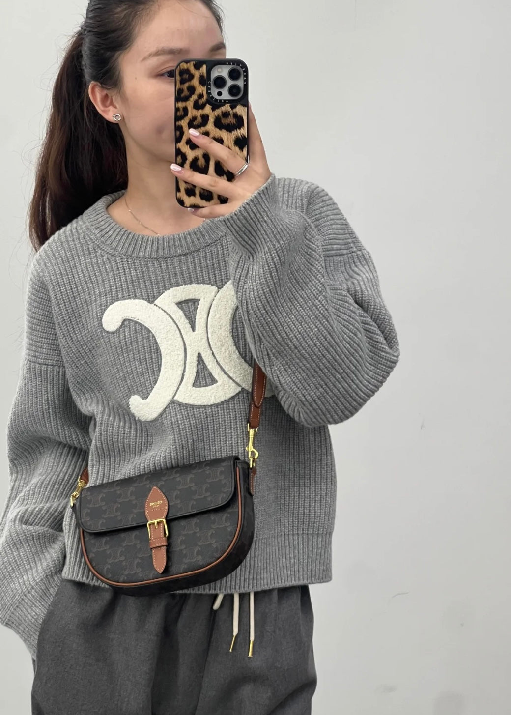 TJ셀러 / 셀린느 울 커버 니트