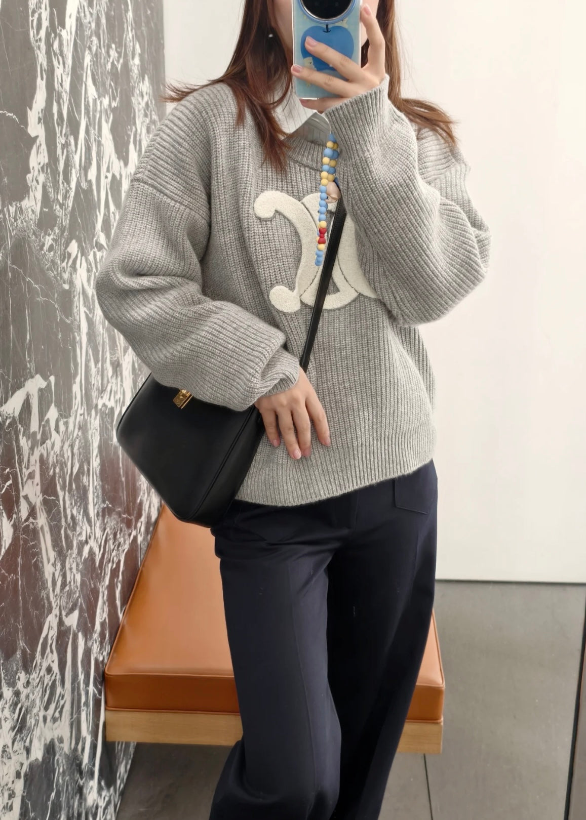 TJ셀러 / 셀린느 울 커버 니트