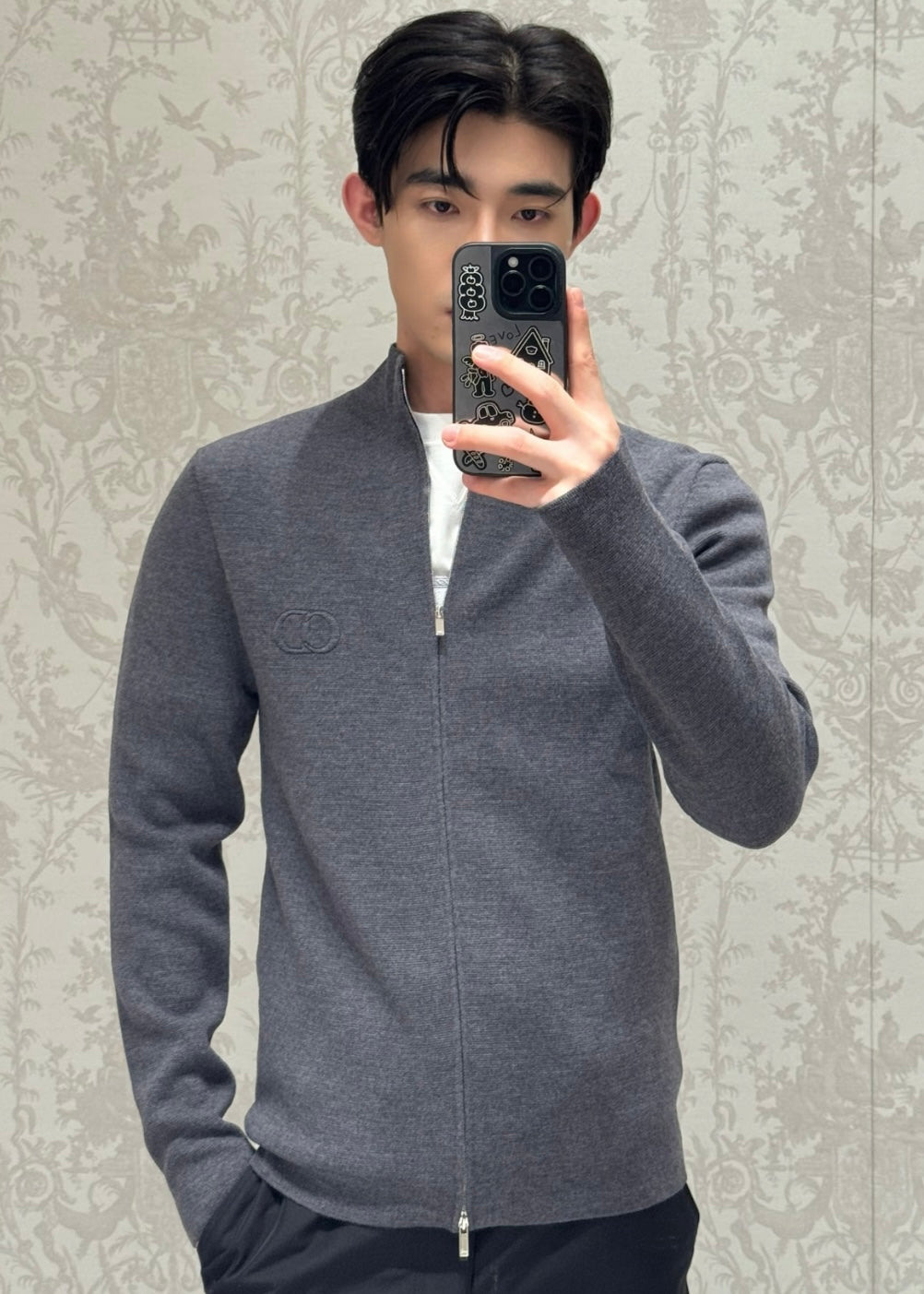 TJ셀러 / 디올 자수 니트