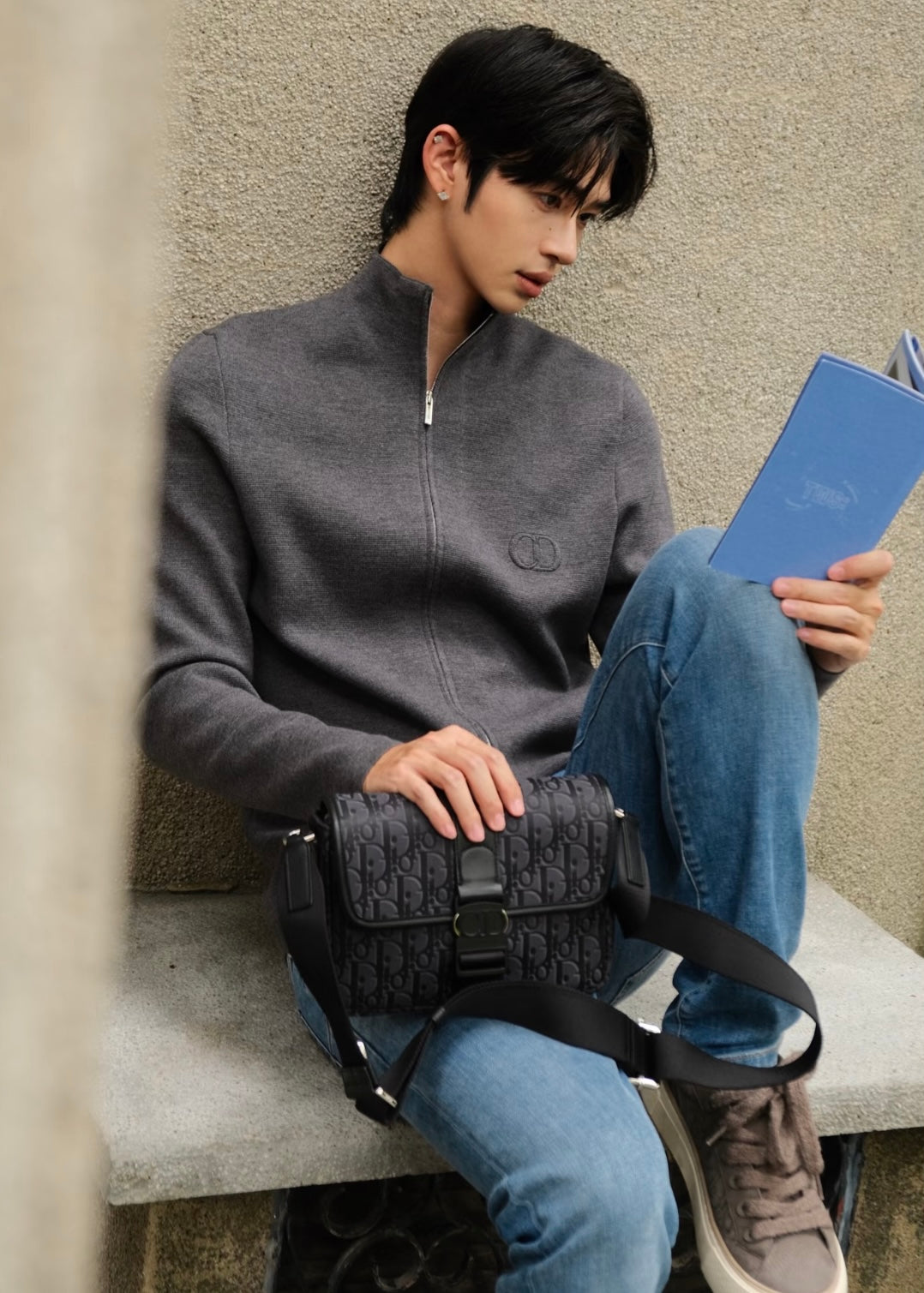 TJ셀러 / 디올 자수 니트