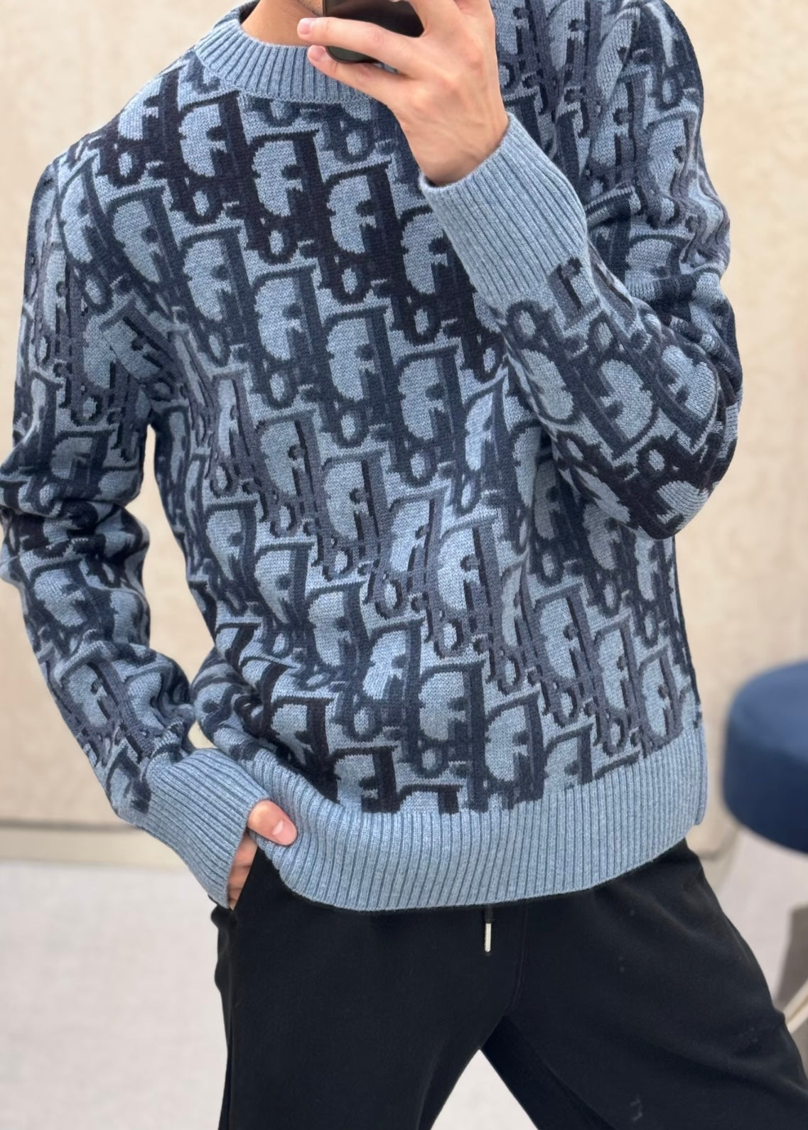 TJ셀러 / 디올 울 블라우스