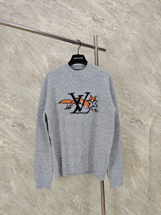 GTR / 루이비통 자카드 스웨터