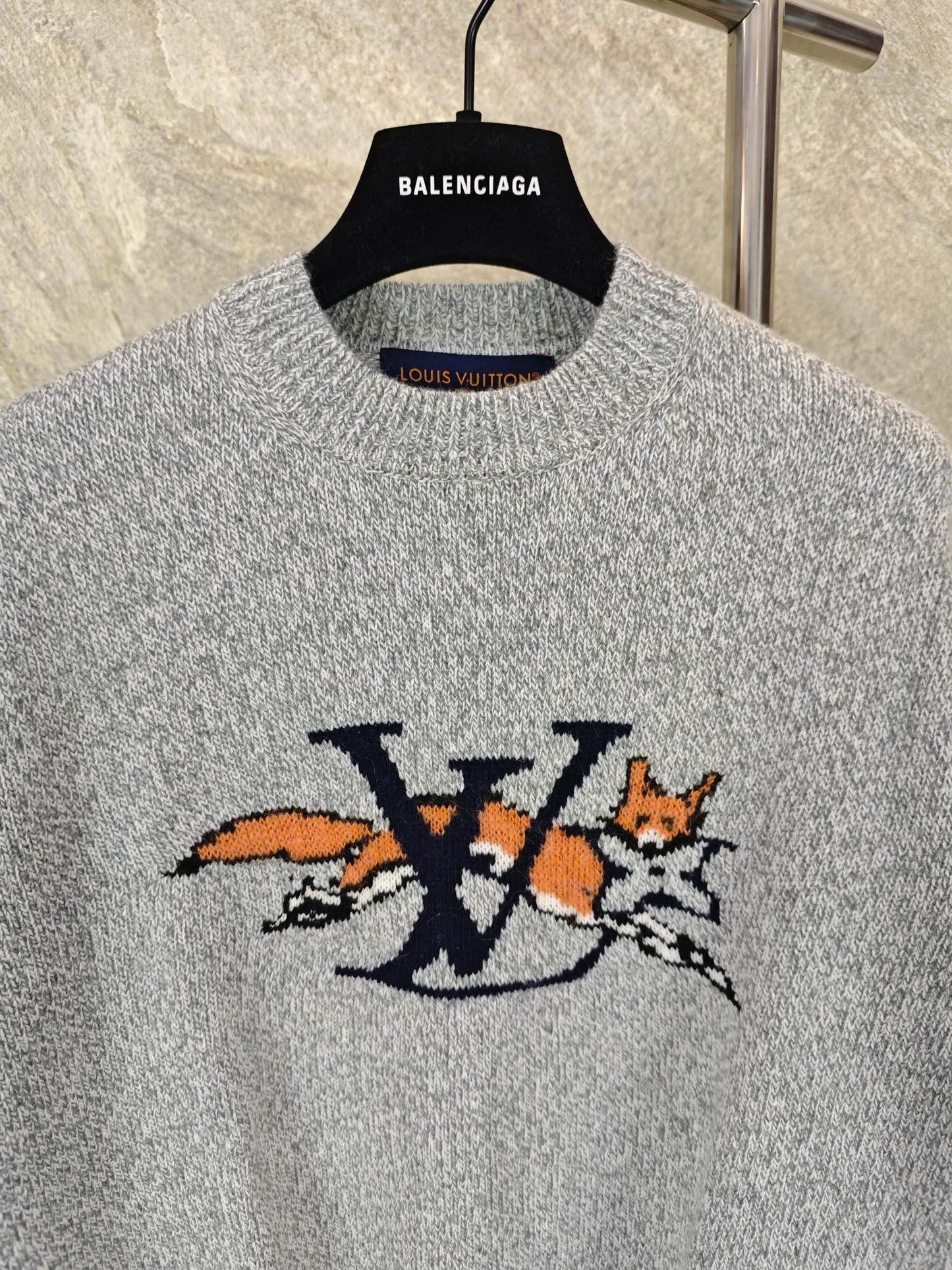 GTR / 루이비통 자카드 스웨터