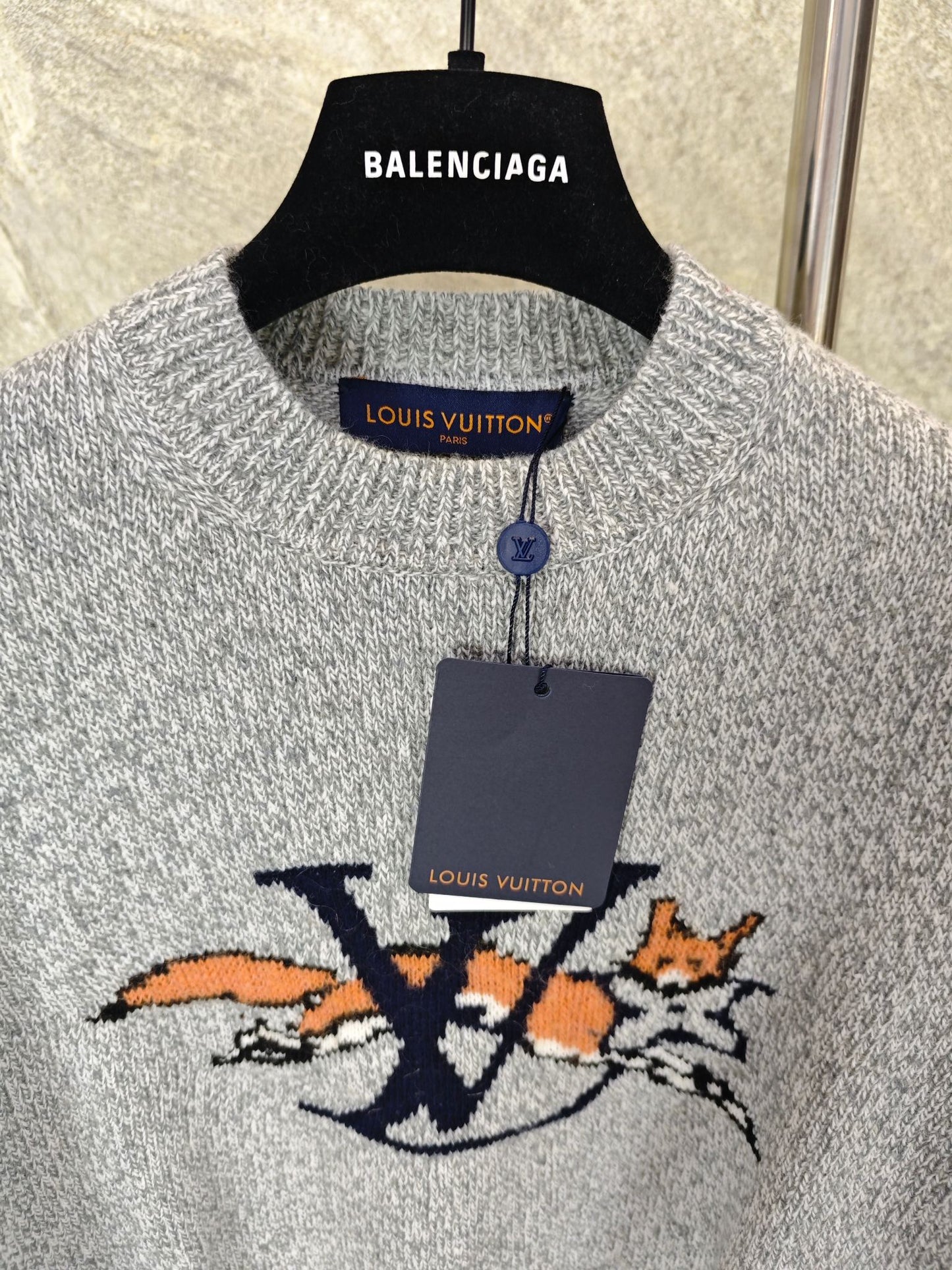 GTR / 루이비통 자카드 스웨터