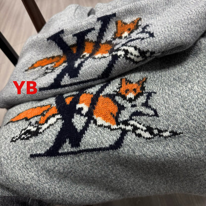 GTR / 루이비통 자카드 스웨터