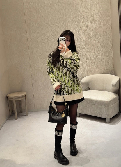 GTR / 디올 라운드 스웨터