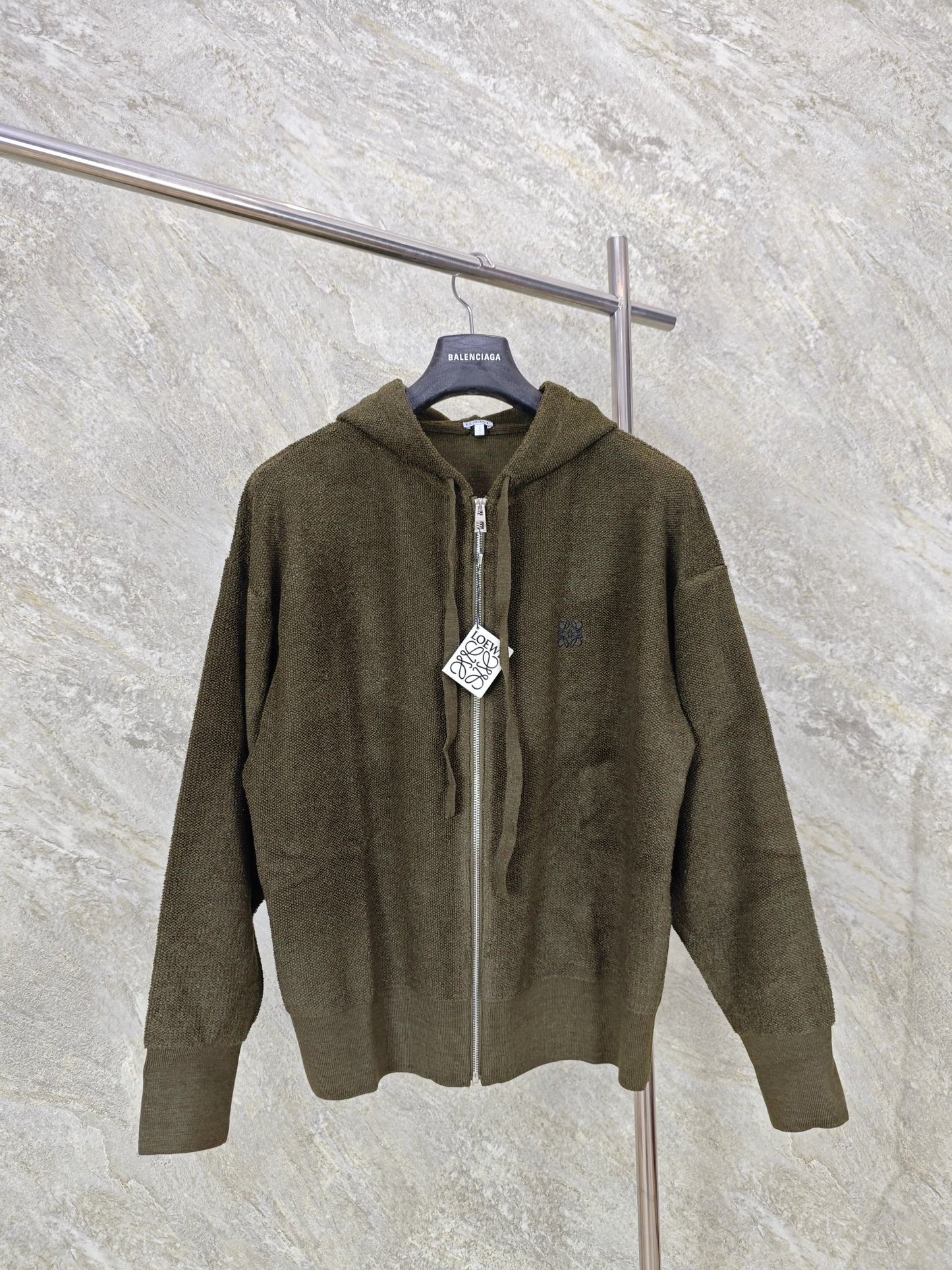 GTR / 로에베 후드 지퍼 가디건