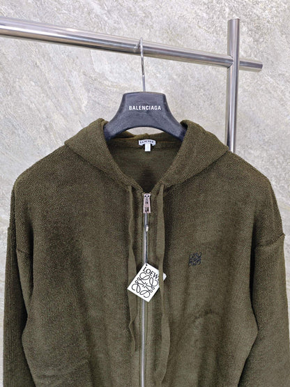 GTR / 로에베 후드 지퍼 가디건