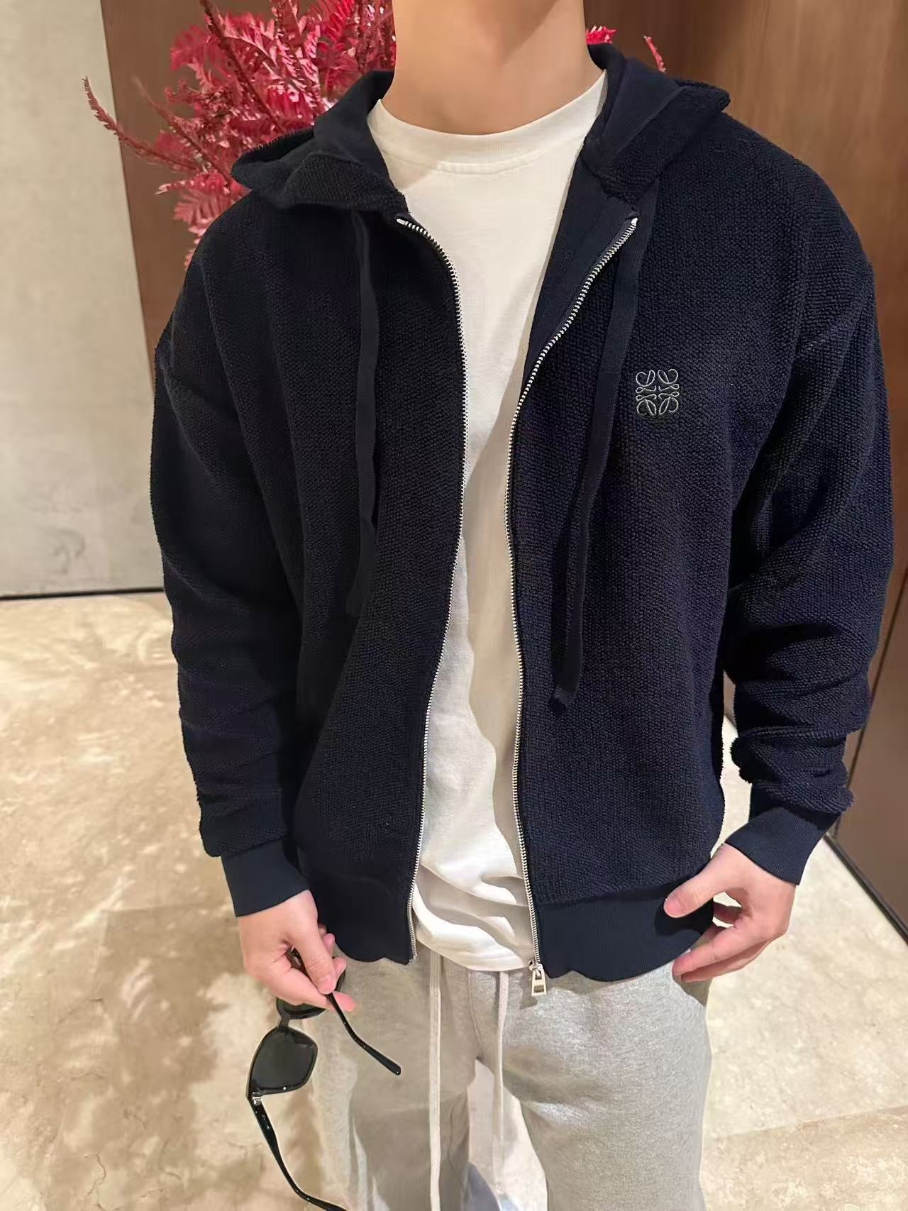 GTR / 로에베 후드 지퍼 가디건