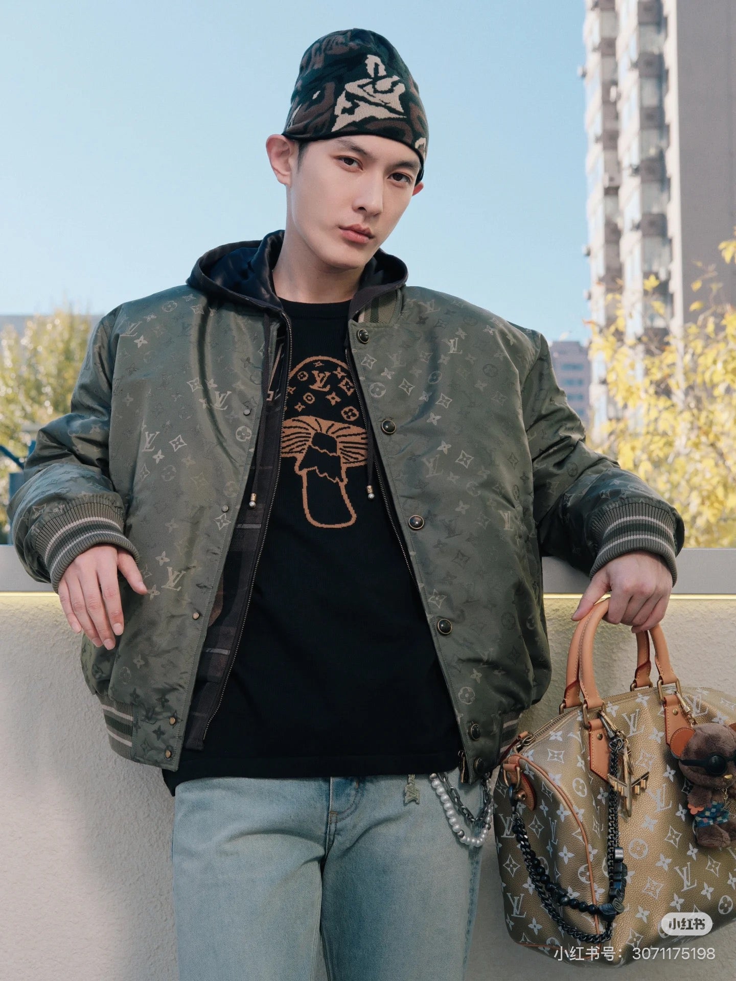 GTR / 루이비통 야구 솜옷