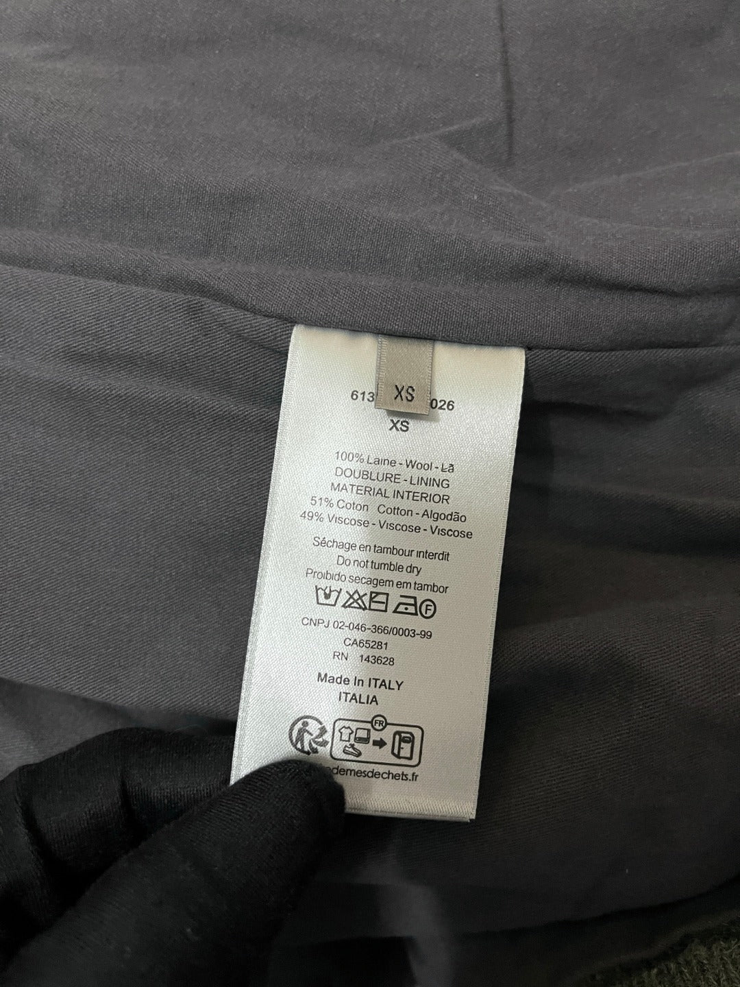 BVG / 디올 니트 코트