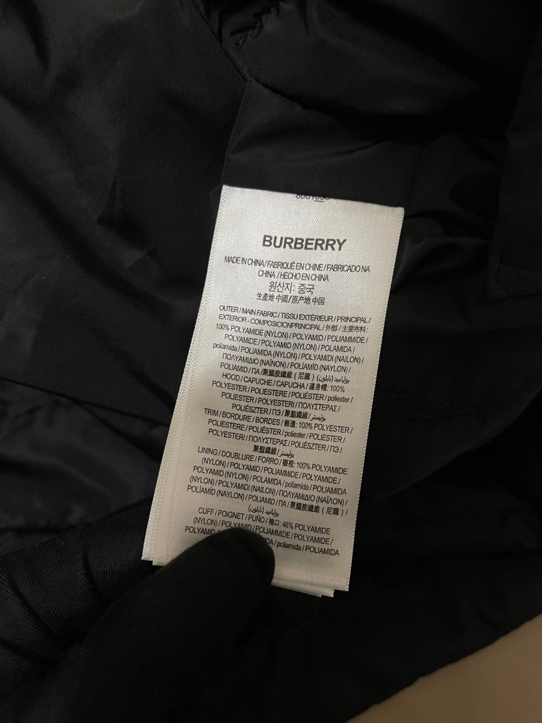 BVG / 버버리 패딩