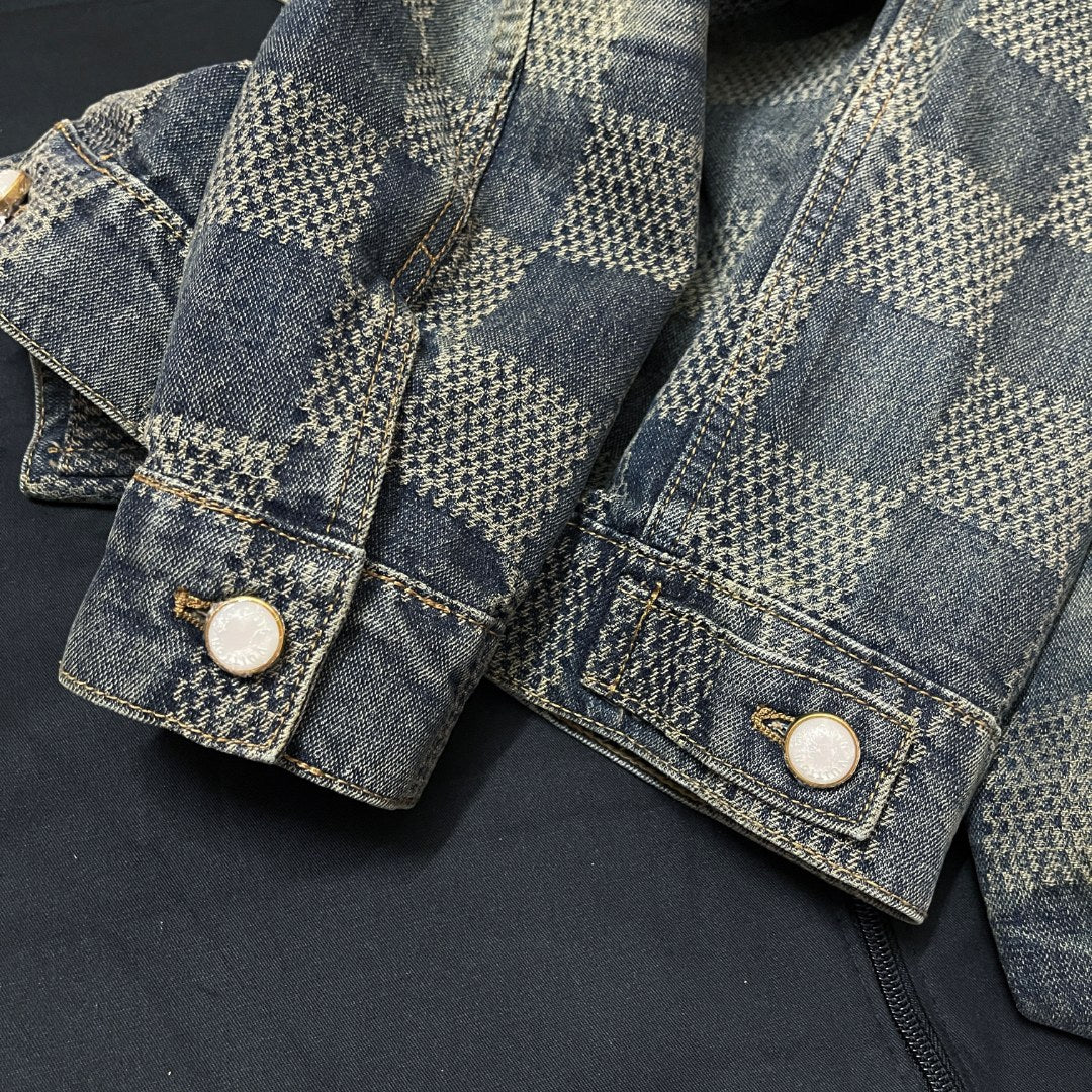 BVG / 루이비통 데님 코트