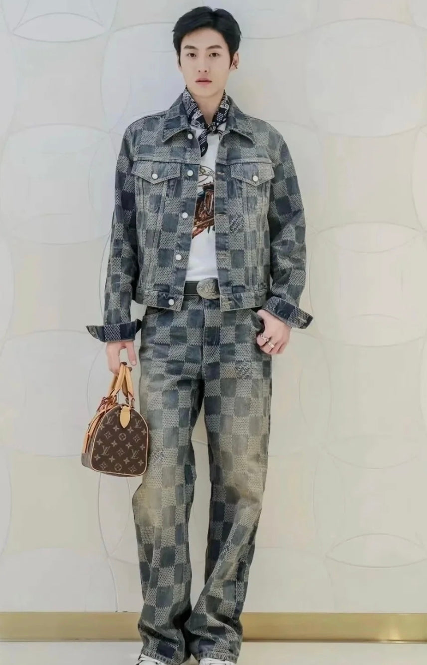 BVG / 루이비통 데님 코트