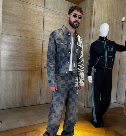 BVG / 루이비통 데님 코트