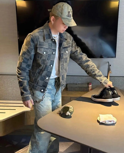 BVG / 루이비통 데님 코트