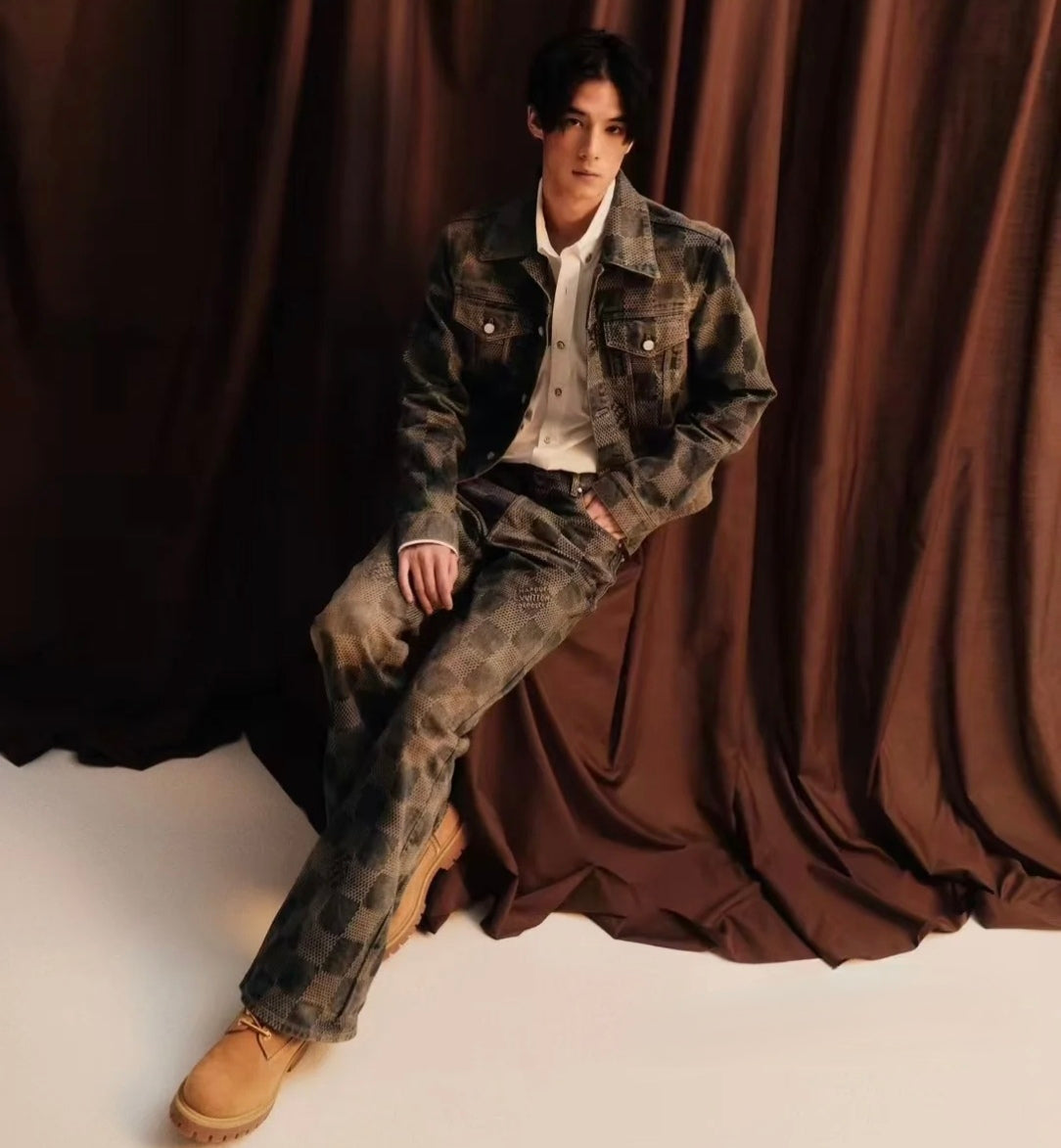 BVG / 루이비통 데님 코트