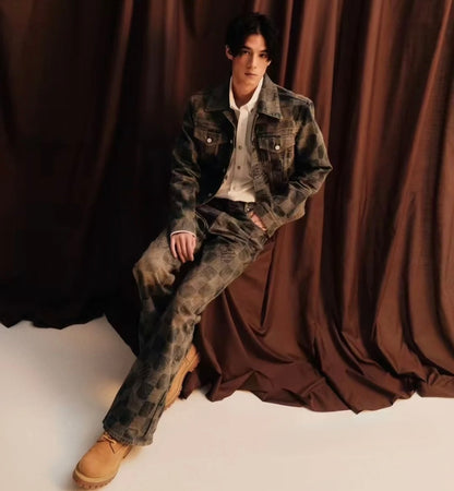 BVG / 루이비통 데님 코트