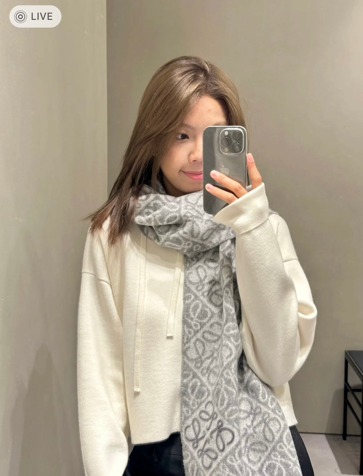 신조 / 로에베 스카프