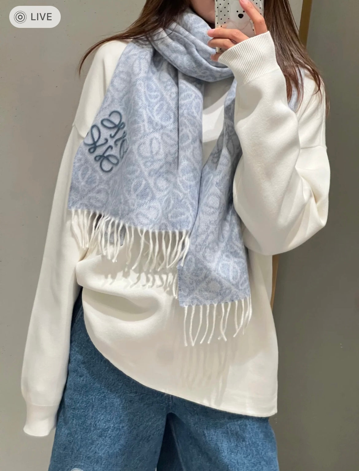 신조 / 로에베 스카프